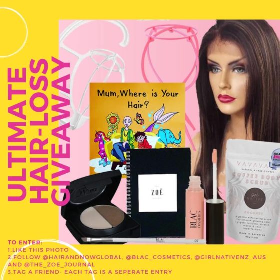 giveaway win ultimate hair loss alopecia prize