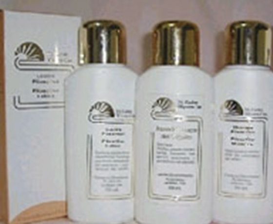 human placent hairloss lotion